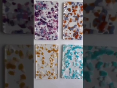 Panneau de plexiglas acrylique à motifs de couleur spéciale transparente de 3 mm pour l'artisanat de décoration