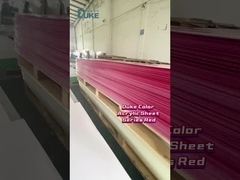 Duke Outdoor 4ft x 6ft couleur poly lucite couleur acrylique clôture de cour panneau de signalisation pour le mariage