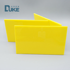 3mm Plexiglass Yellow Colored Acrylic Plastic Sheets Vacuum Formed