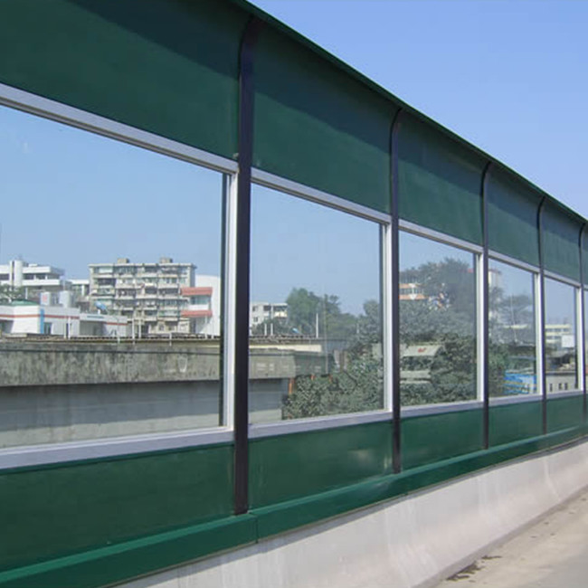 Highly Flexible Impact Resistant Clear Polycarbonate Sound Barrier Wall
