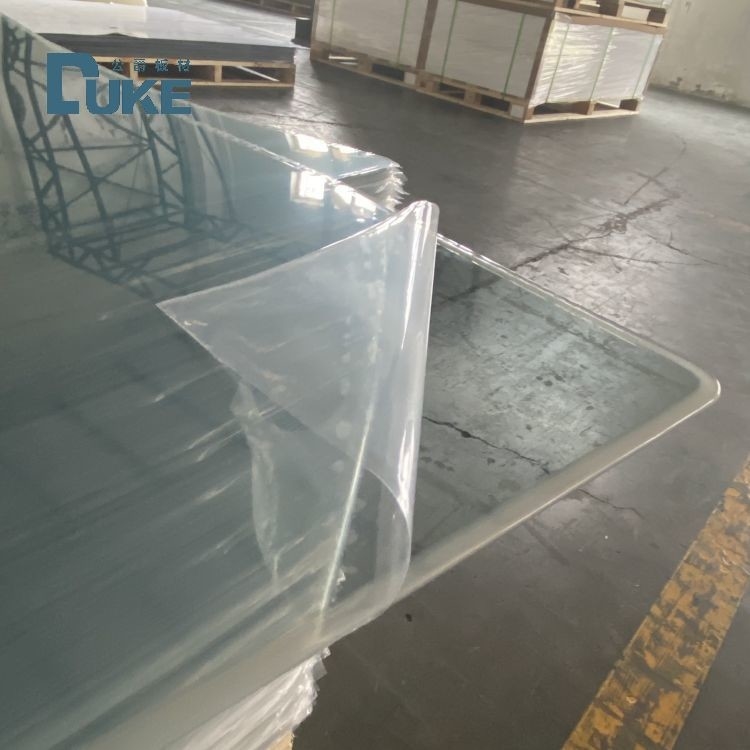 Duque feuille acrylique coulée de qualité optique 100% vierge Mitsubishi MMA haute clarté 92% précision miroir 10 mm 2 mm plastique imprimable UV