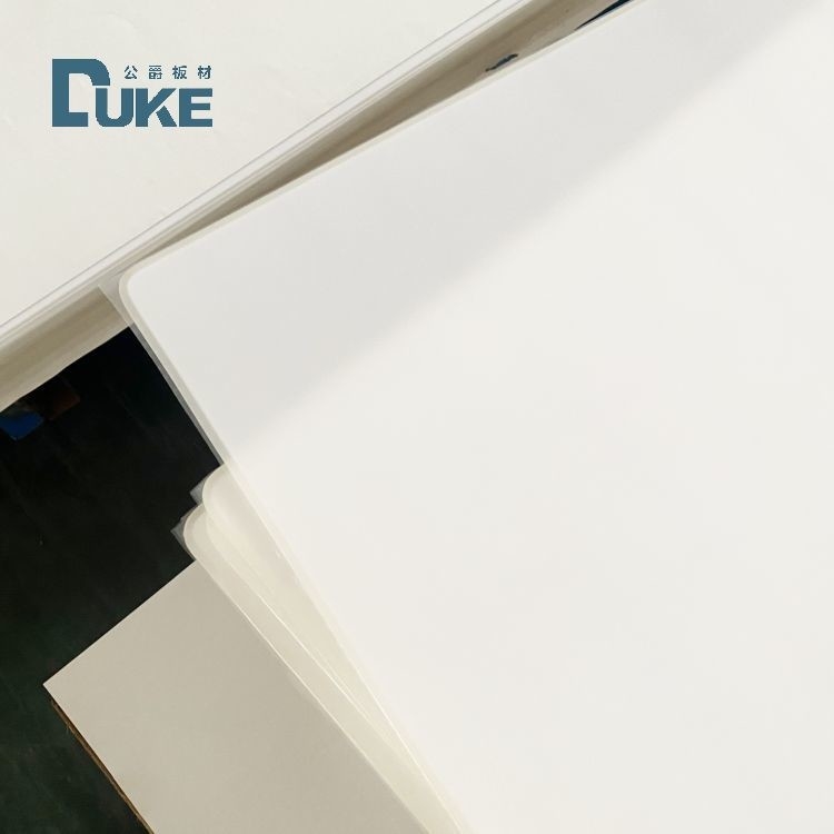 Opal opaque blanc laiteux brillant feuille de diffuseur de lumière pour la boîte d'éclairage extérieure de lettre LED