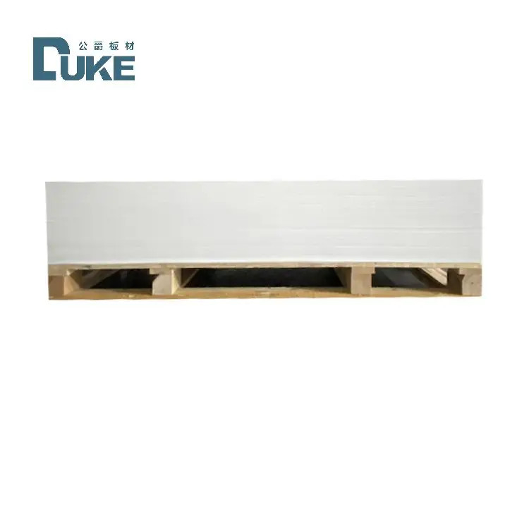 8mm Duke Fabricant 100% vierge Mitsubishi MMA Blanc Opal Coulée feuille acrylique Lisse plastique artisanal feuille de signalisation