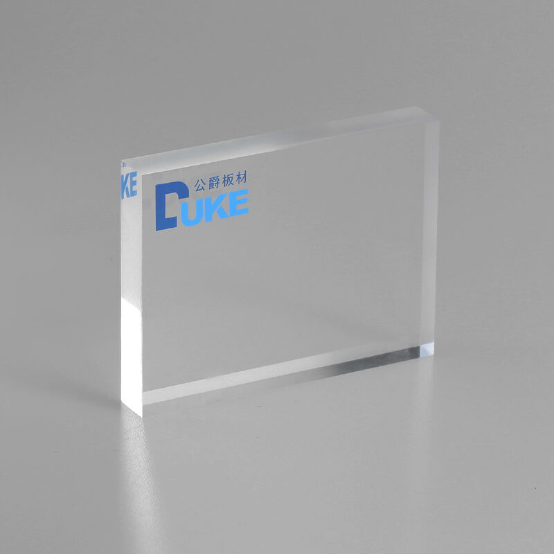 Plaque de guidage de lumière en acrylique transparent, feuille Nano LGP pour une transmission uniforme de la lumière