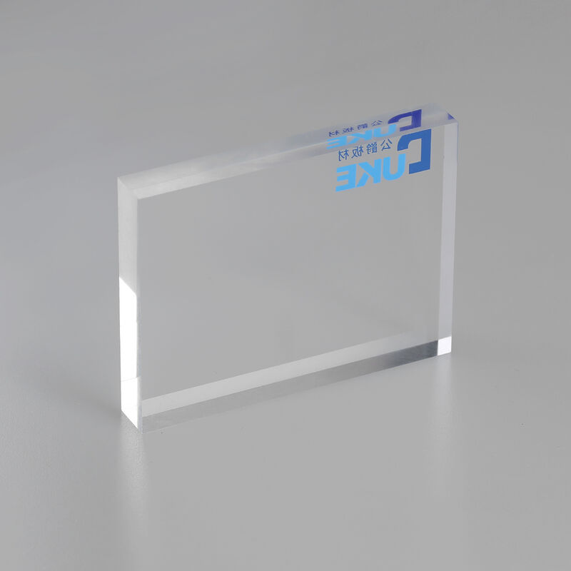 Plaque de guidage de lumière en acrylique transparent, feuille Nano LGP pour une transmission uniforme de la lumière