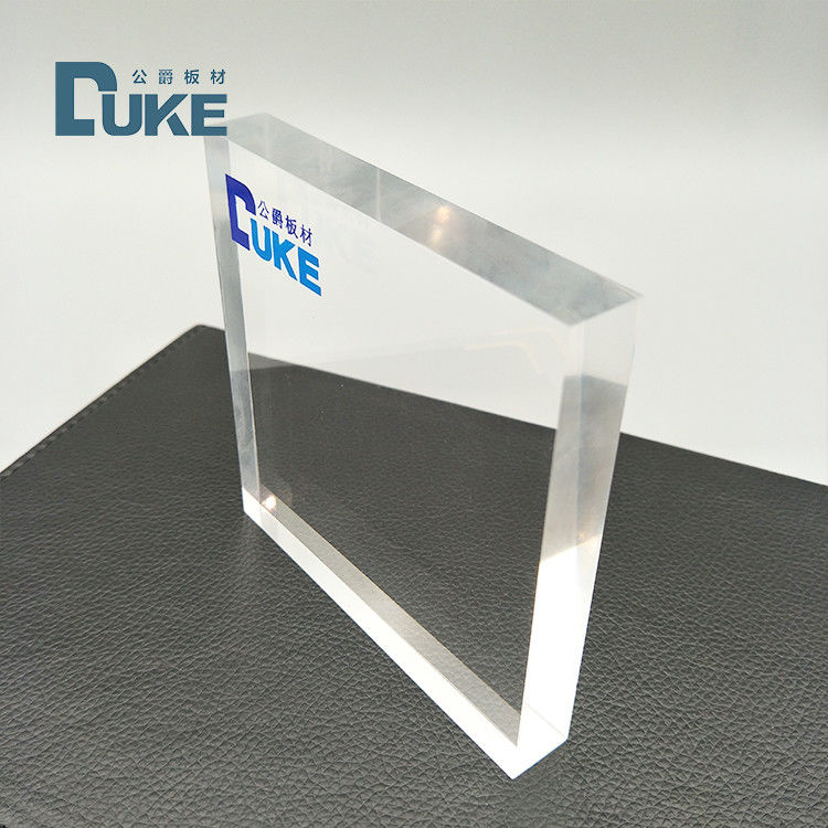 Plaque acrylique de haute clarté optique virgin Mitsubishi MMA 92% transmission de lumière Coupe sur mesure