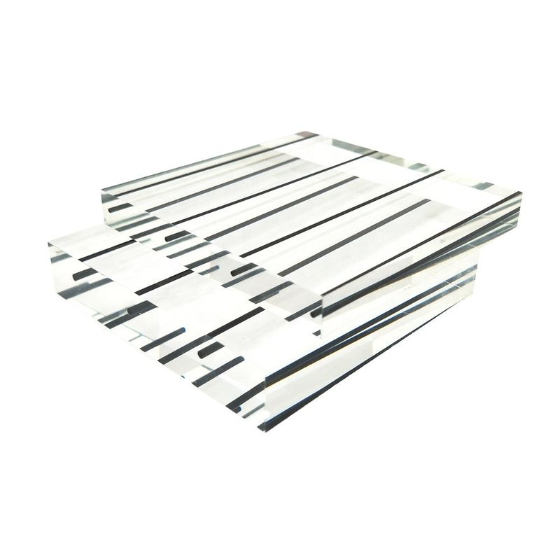 5mm-20mm Virgin MMA feuille acrylique coulée    Panneau acoustique résistant aux intempéries pour clôture barrière acoustique