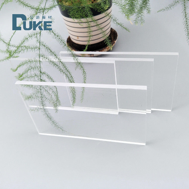 Plaque acrylique de haute clarté optique virgin Mitsubishi MMA 92% transmission de lumière Coupe sur mesure