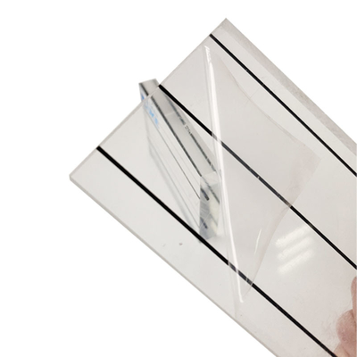 Panneau acrylique clair de signe de feuille de panneau de fonte transparente 3mm 5mm
