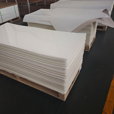 Le plastique UV de feuille de PMMA a moulé la feuille acrylique sanitaire blanche 2mm 4x8ft