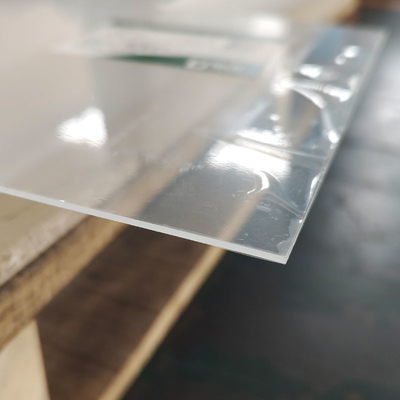 fonte acrylique 25mm claire de feuille de 1220*2440mm 3mm pour la base légère menée