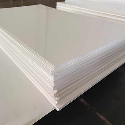 feuille acrylique 3mm blanche de la fonte PMMA de 2.8mm pour la baignoire
