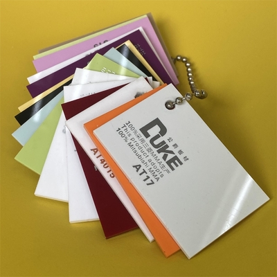 Folie acrylique de couleur Mitsubishi 100% vierge pour baignoire Service de coupe de feuille de plastique sur mesure