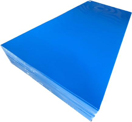 Fabrique de la marque DUKE en gros Feuille acrylique de couleur bleue coulée PMMA Perspex Plexiglas pour la publicité