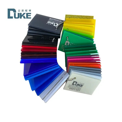 Duke 100% vierge Mitsubishi feuille acrylique coulée personnalisée couleur baignoire feuille de plastique prix compétitif 12mm 5mm coupe MMA